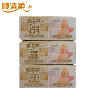 Disposable Bamboo Baby Wipe Facial Paper